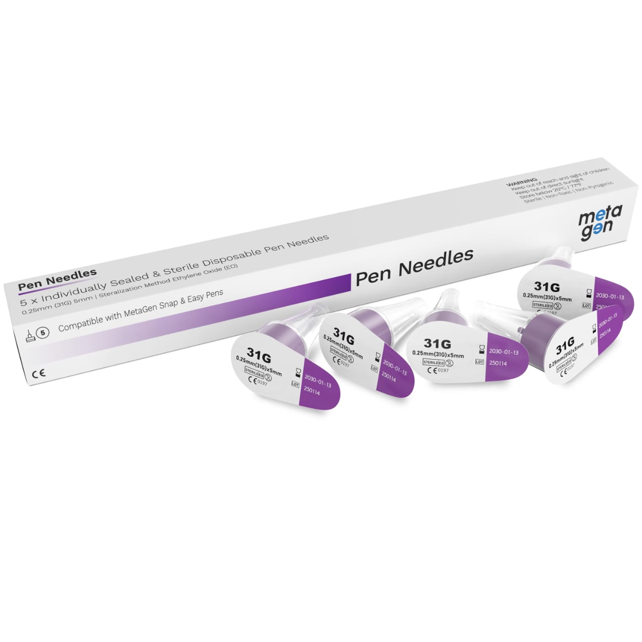 Pen Needles - 5 Pack