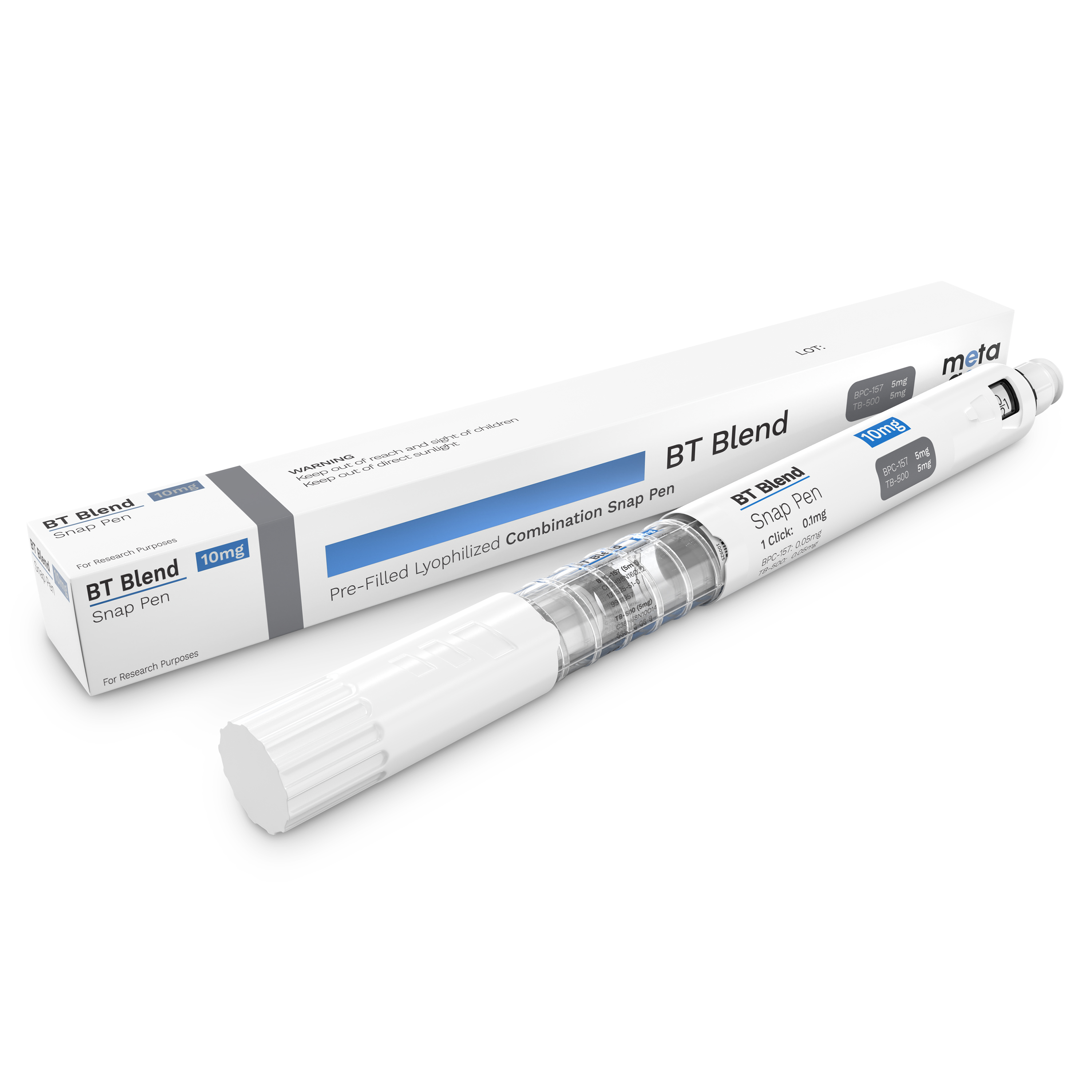 BT Blend (BPC-157 + TB-500) 10mg Snap Pen